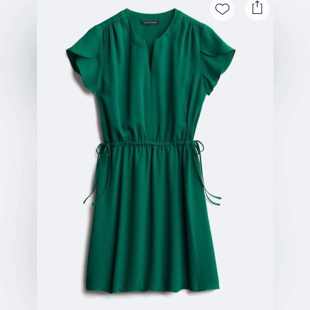 NWT 41 Hawthorn Celia Green Dress Sz M